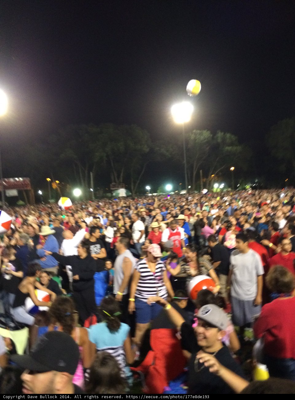 Nightlife at Fort Marcy Ballpark