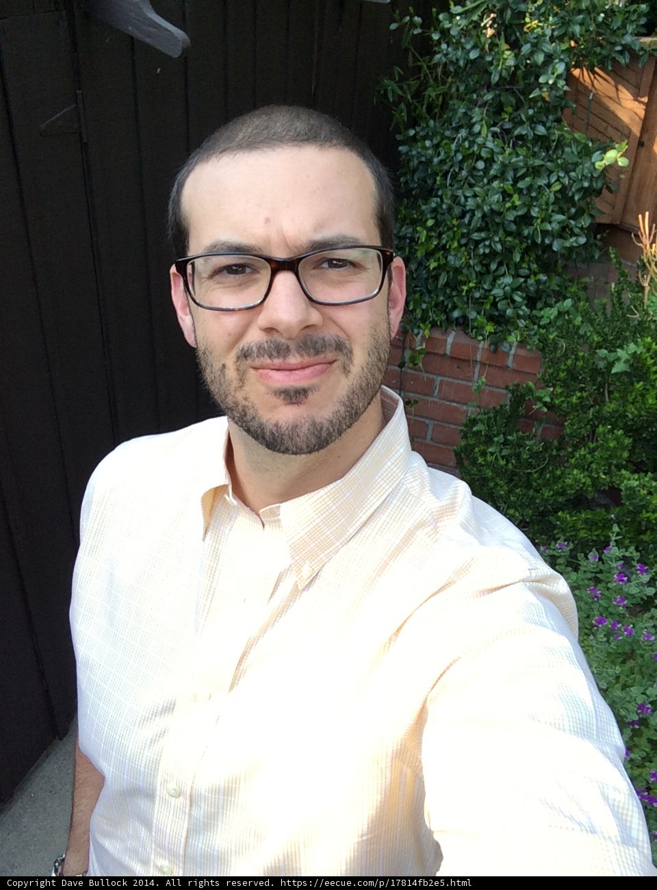 Selfie Time in the Altadena Garden