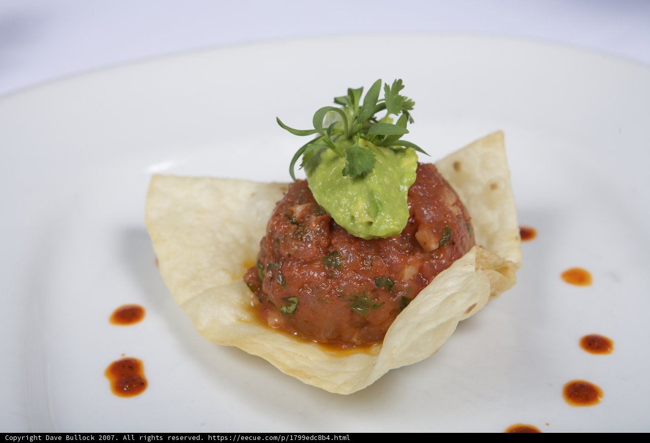 Delicious Meat and Avocado Tortilla
