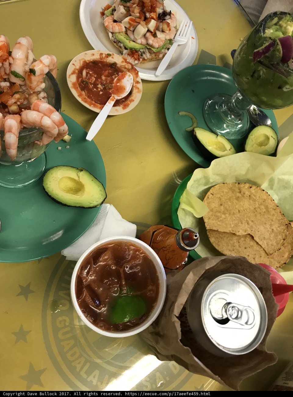 Tasty Spread on a LA Table