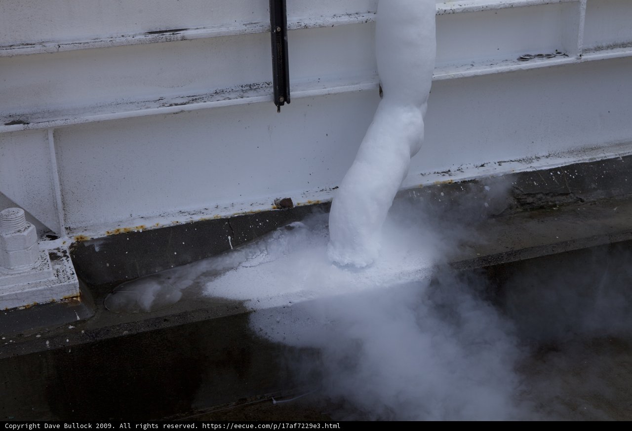 Steam Rising from an Urban Oasis