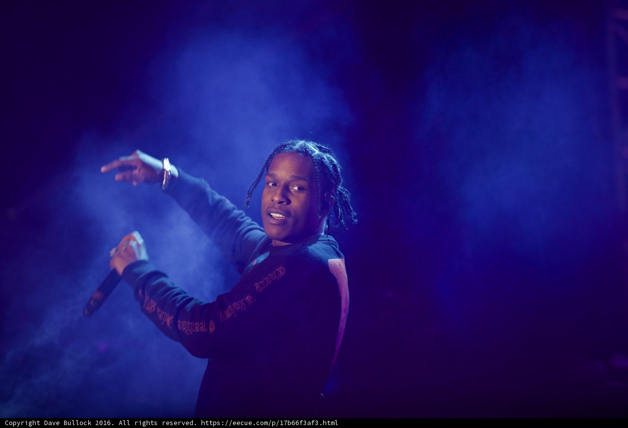 A$AP Rocky Rocks the Crowd