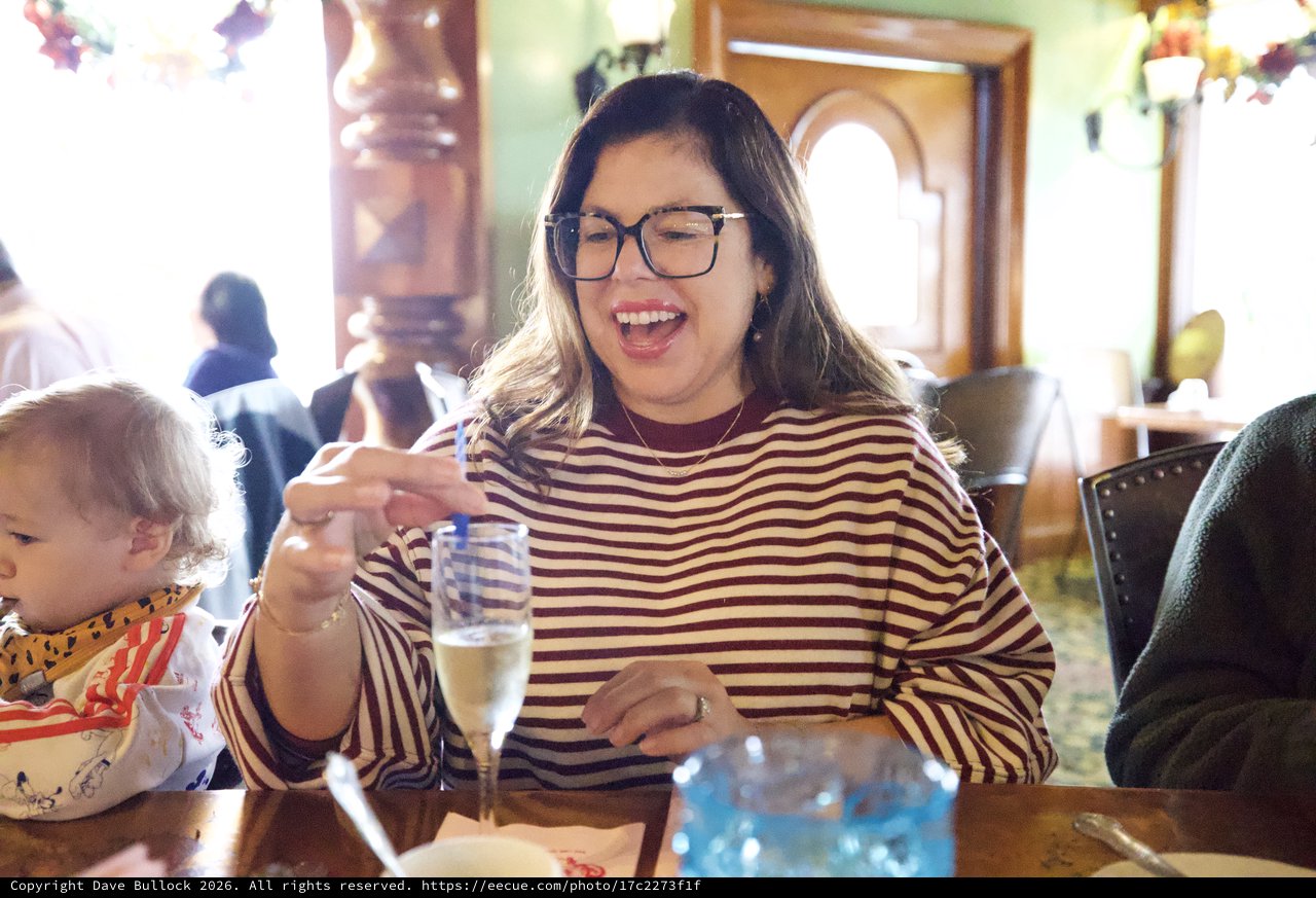 Joyful Family Dining Moment at Madonna Inn