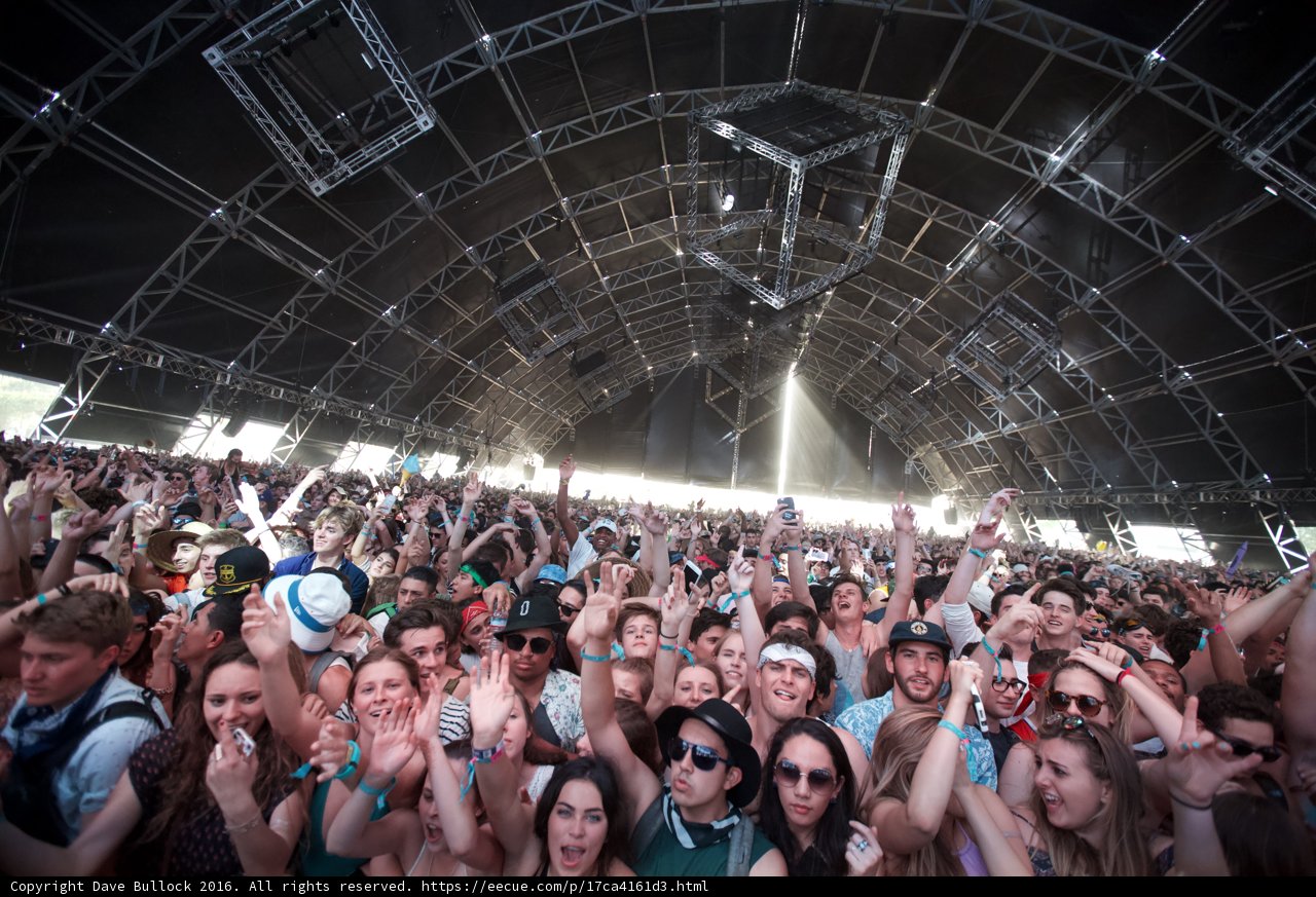 Coachella Crowd Goes Wild