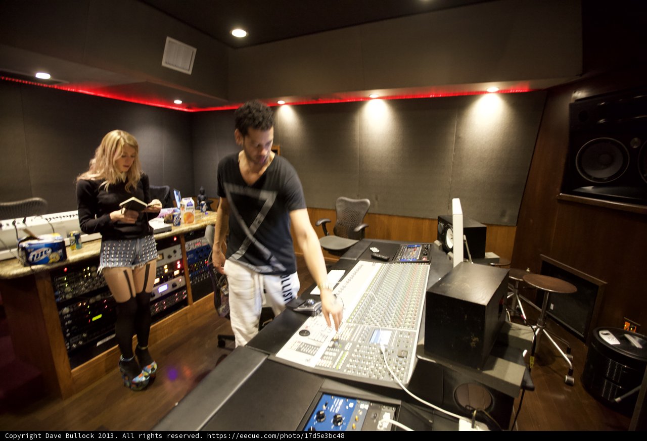 In the Recording Studio