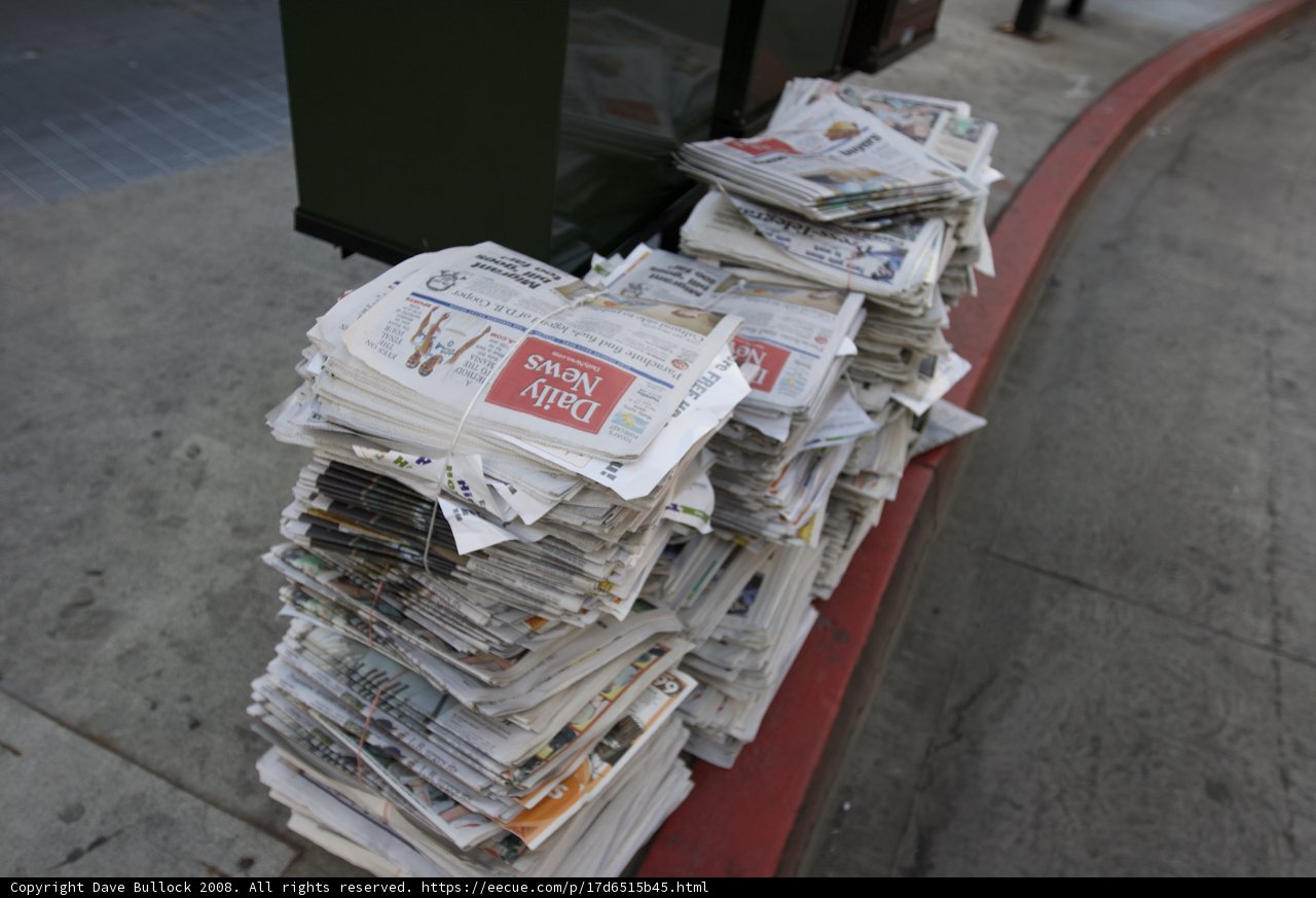 The Daily Scoop on the Sidewalk