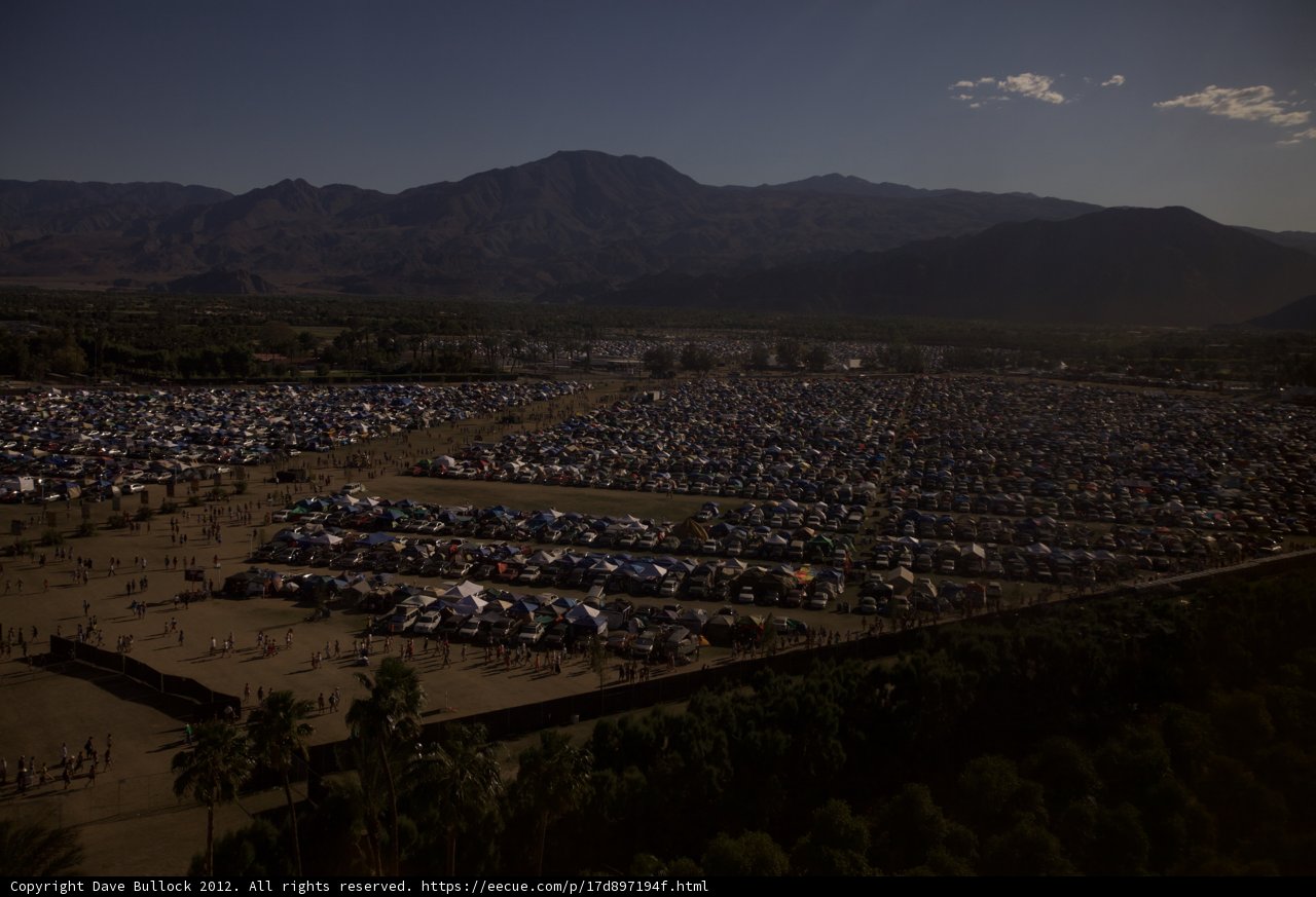 A View From Above: Camping Beneath the Mountains