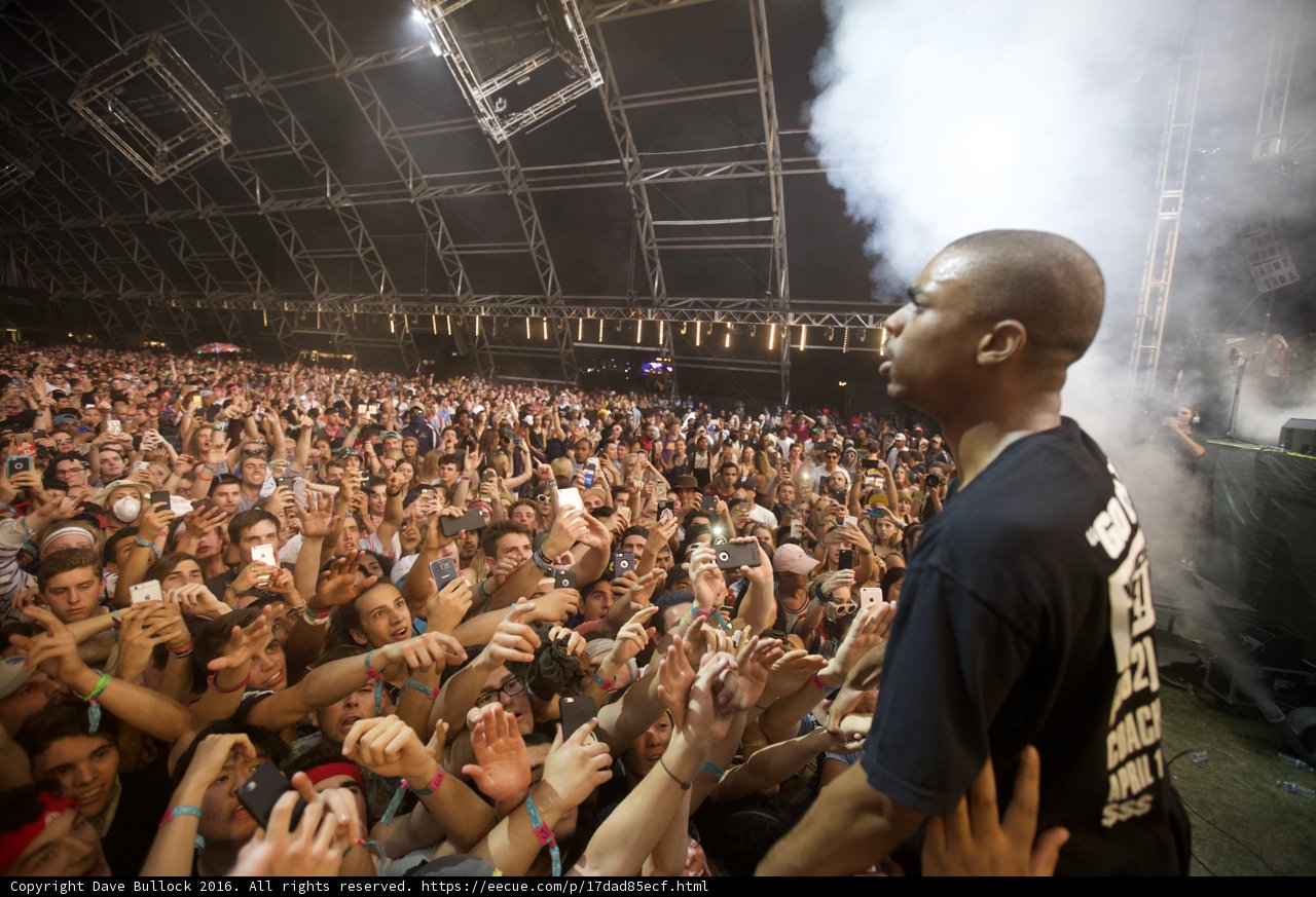 Man Takes Center Stage at Coachella