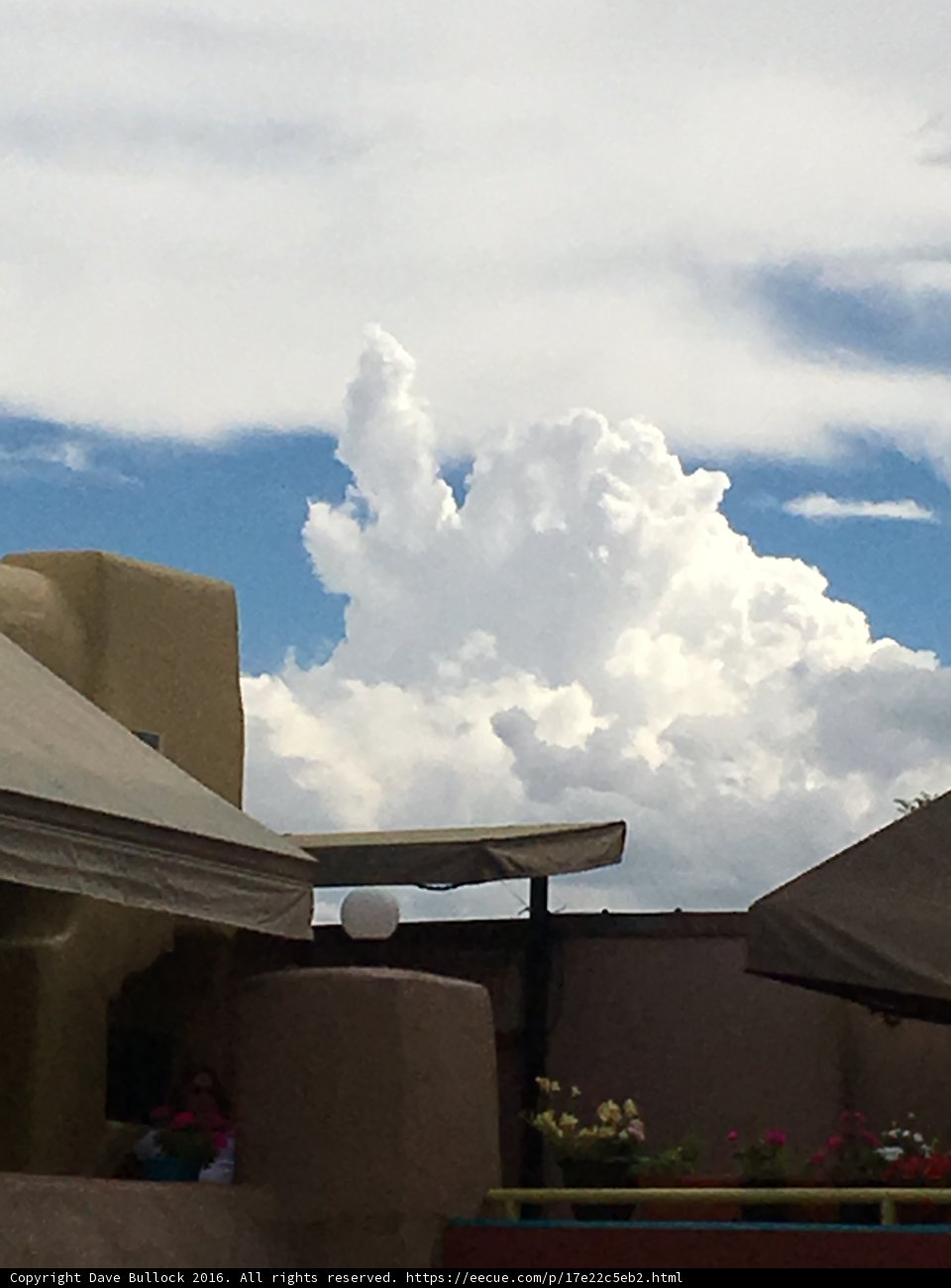 Majestic Cloudscape in Santa Fe
