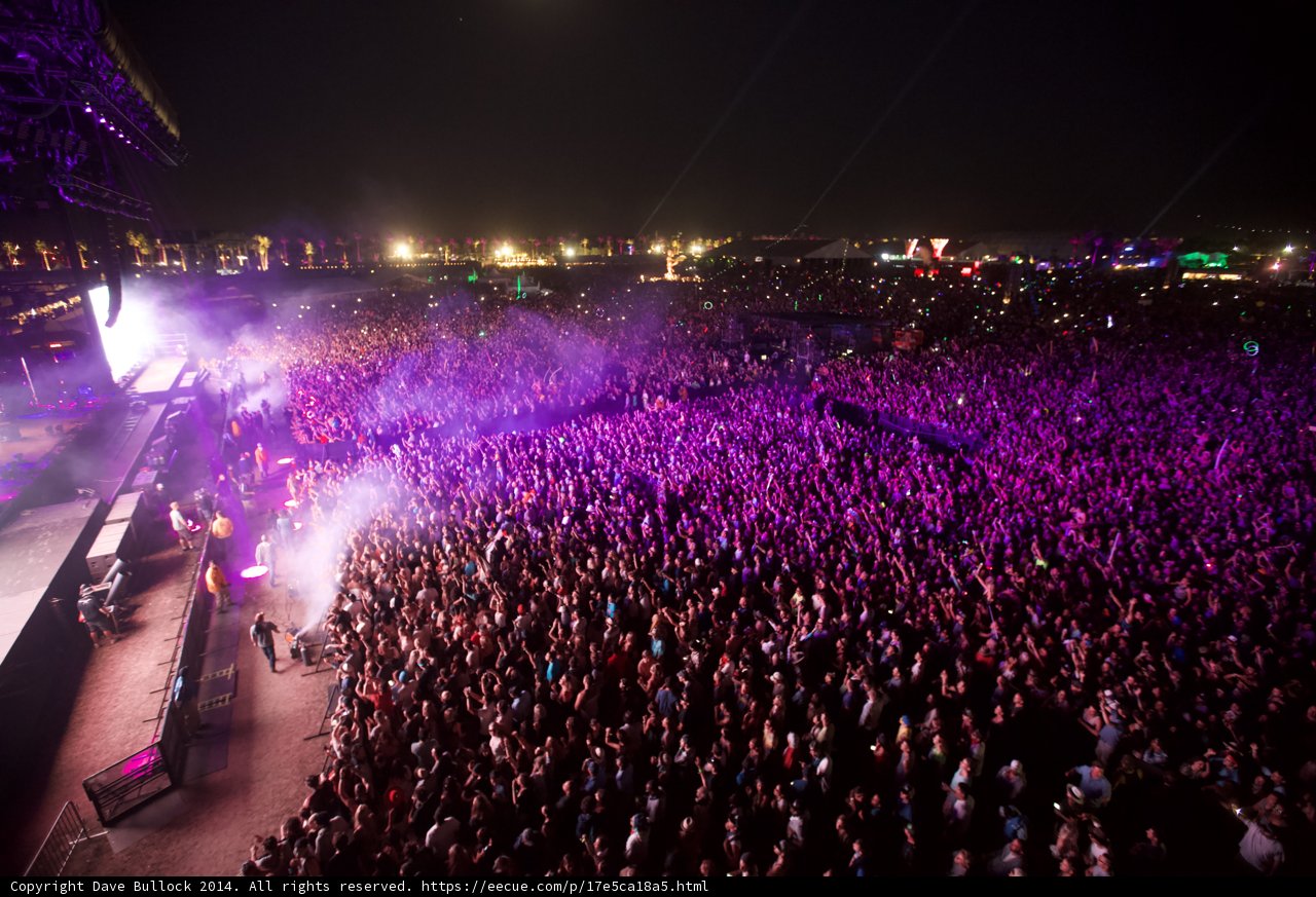 Rocking the Night Away at Coachella