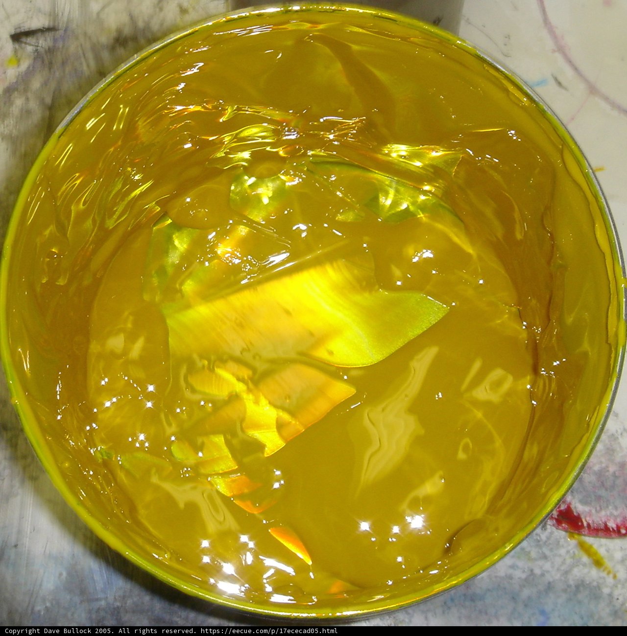 Yellow Jelly in a Bowl
