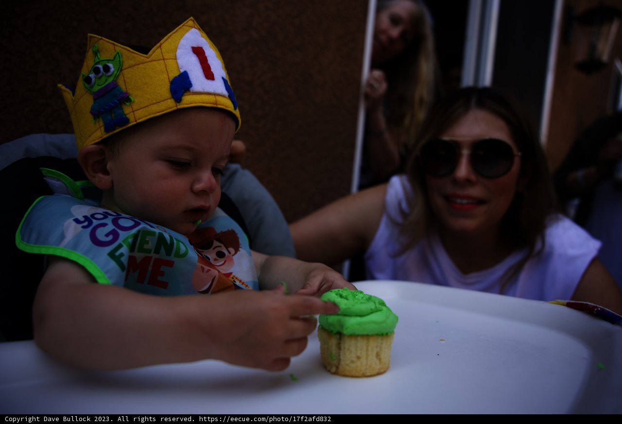 Wesley's First Sweet Celebration!