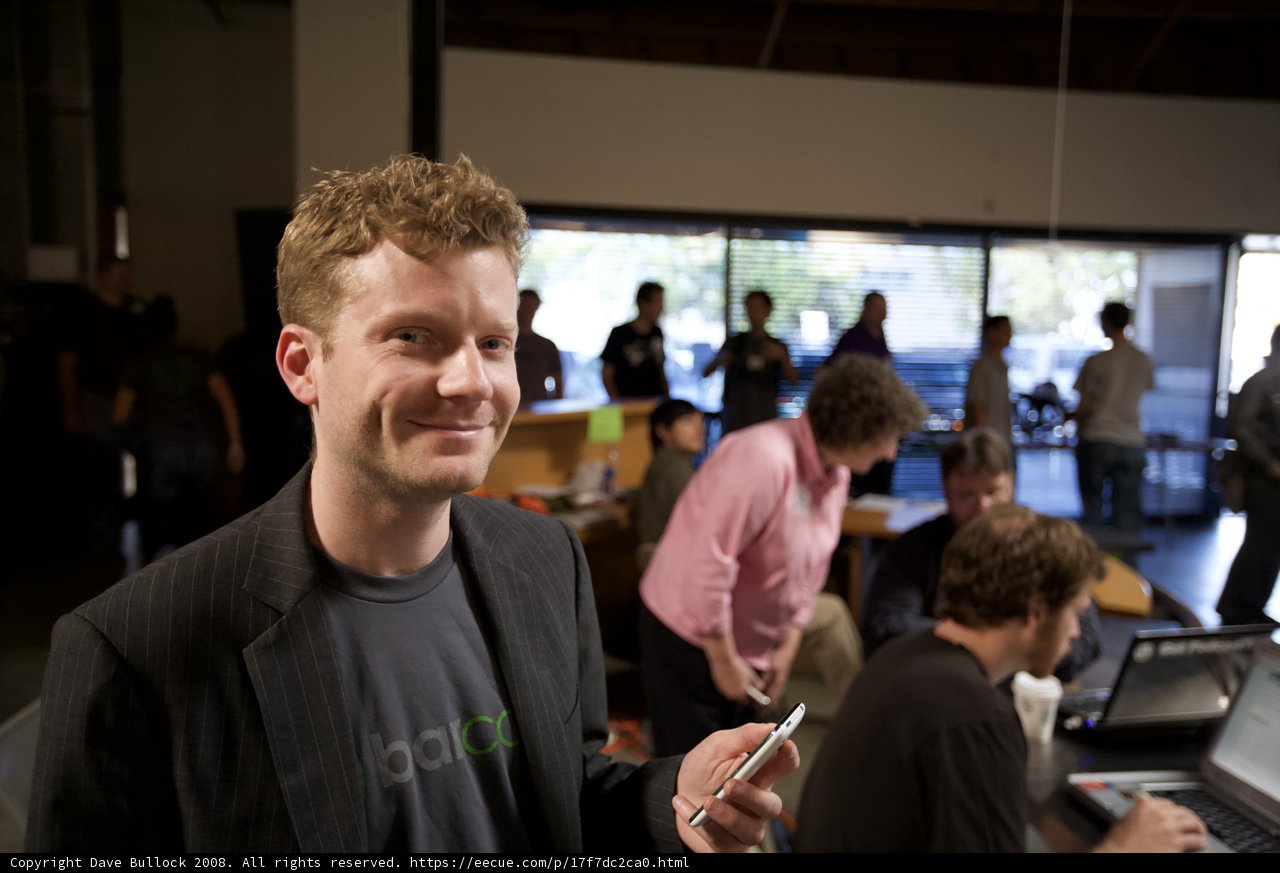 Black Jacket Tech Enthusiast