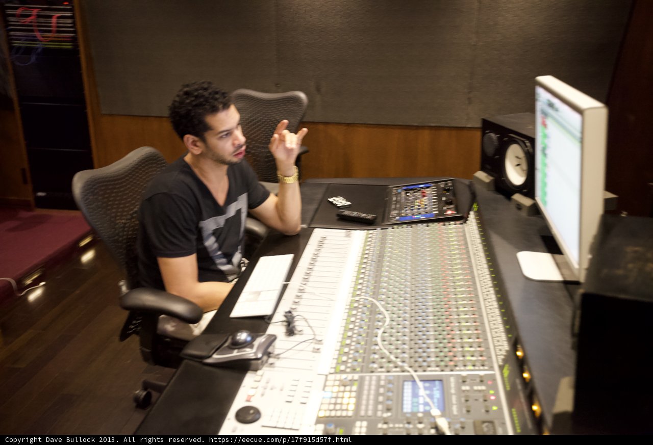 Marc Kinchen at His Studio Desk