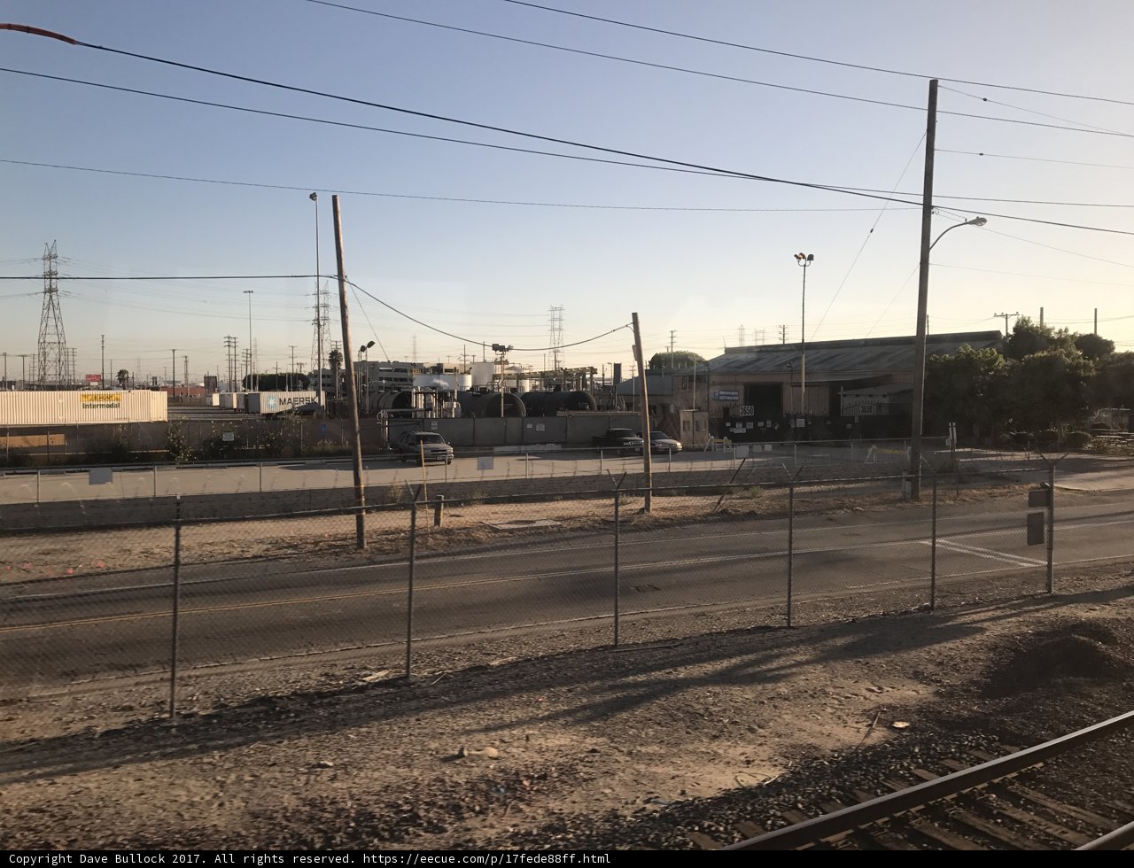 Cityscape by the Tracks