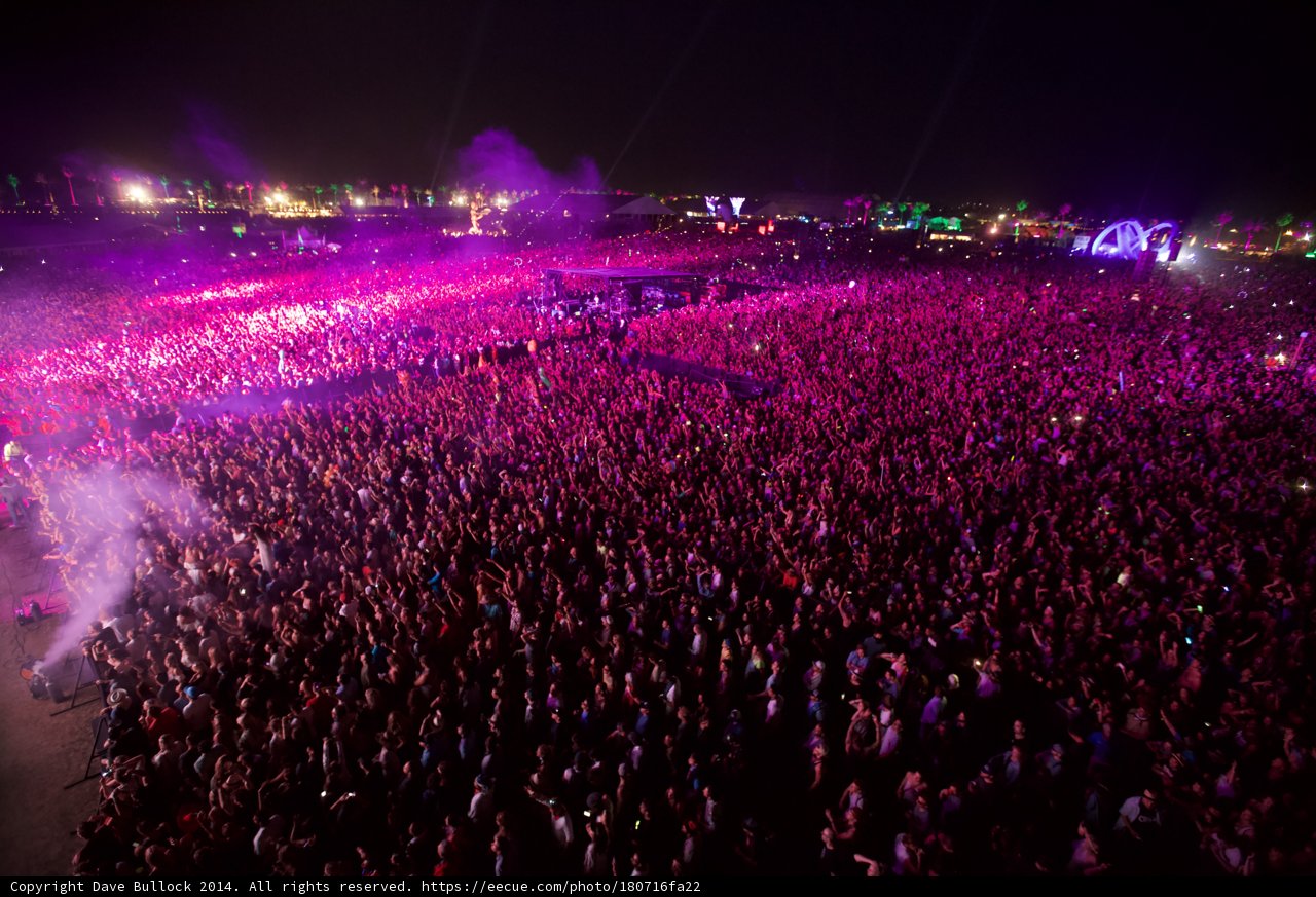 Lights and Music at Coachella