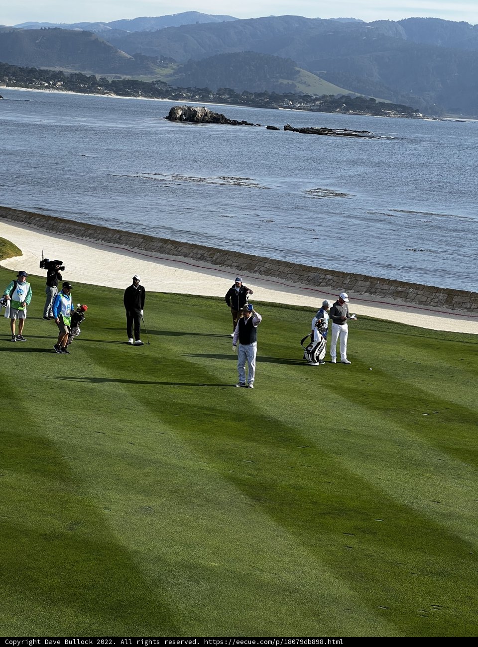 Teeing Off at Pebble Beach