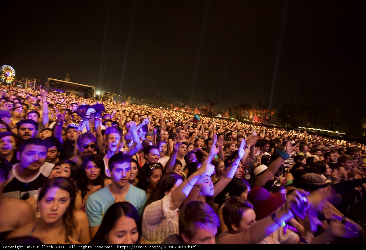 Friday Night Fun at Coachella Music Festival