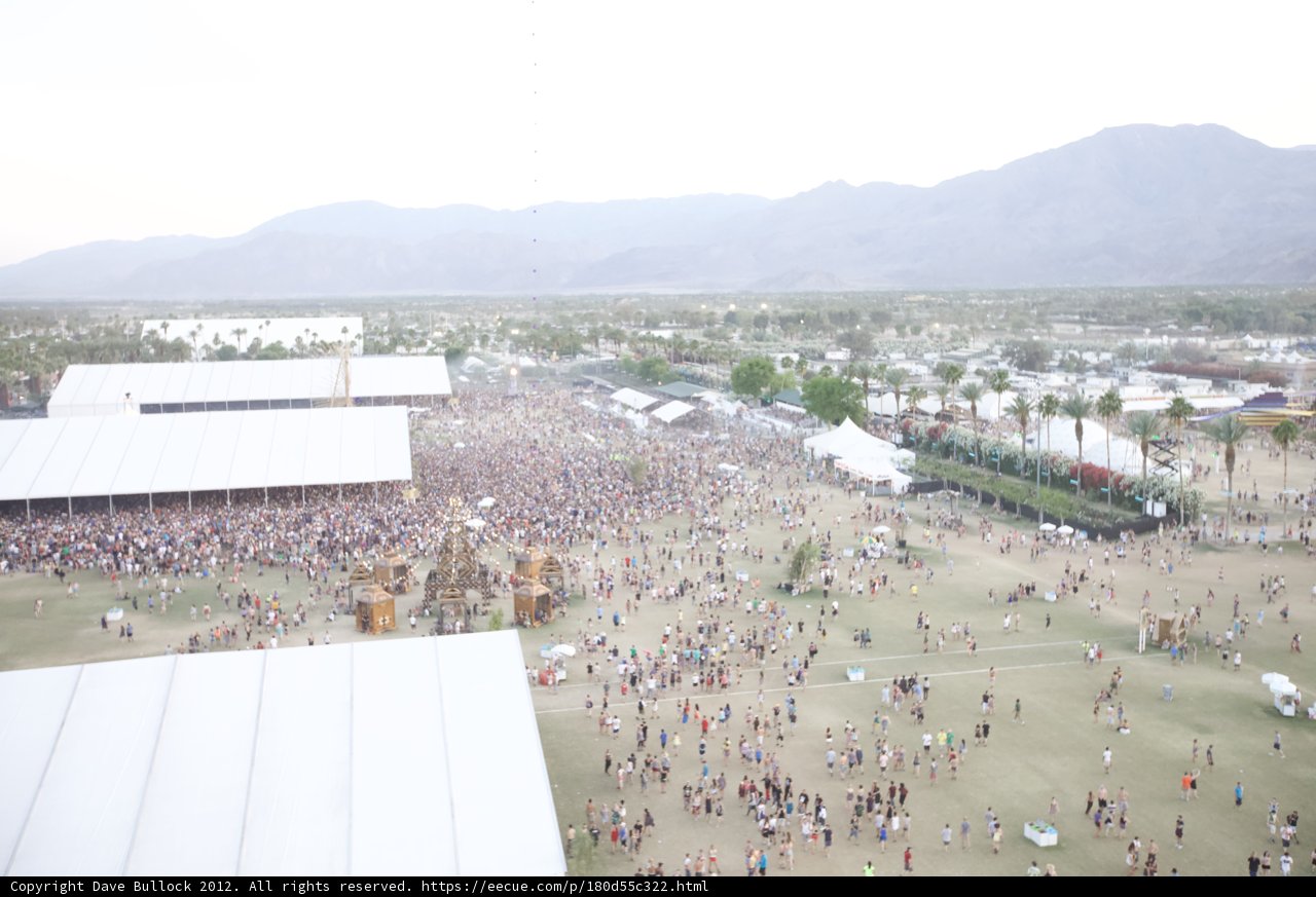 Coachella 2012 Concert Crowd