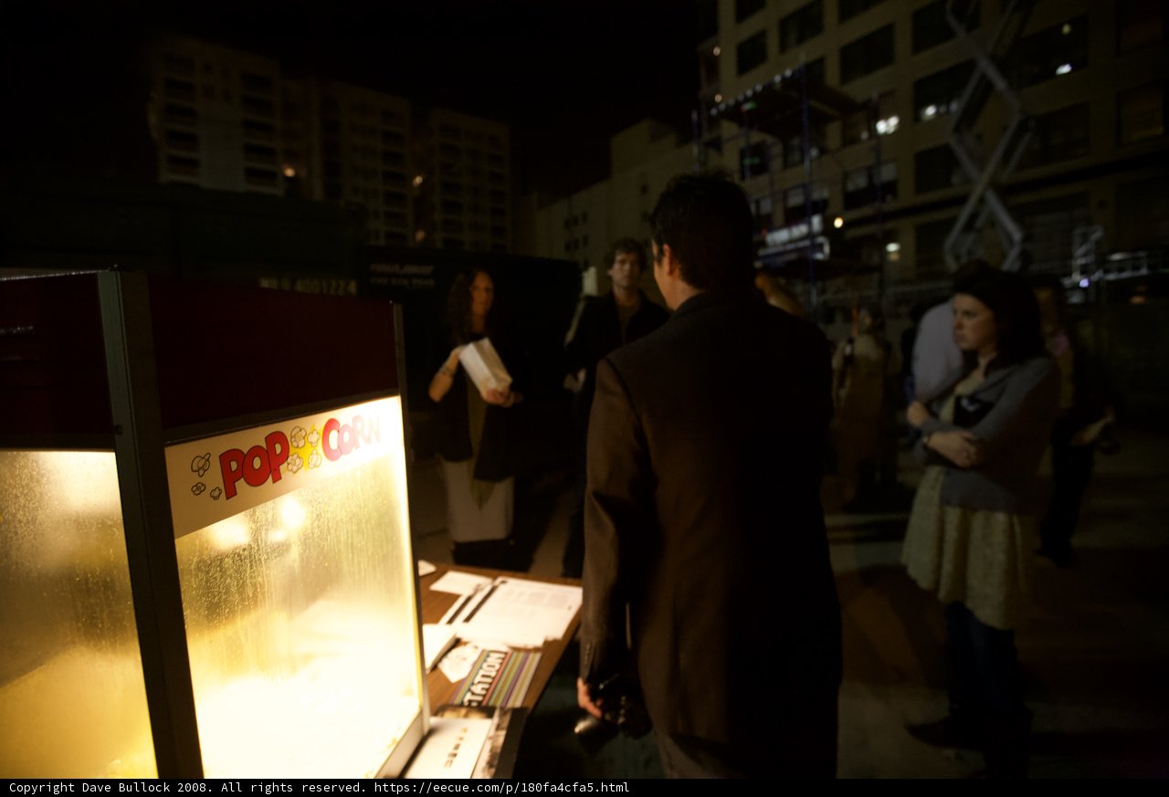 Nighttime Vending Machine Encounter