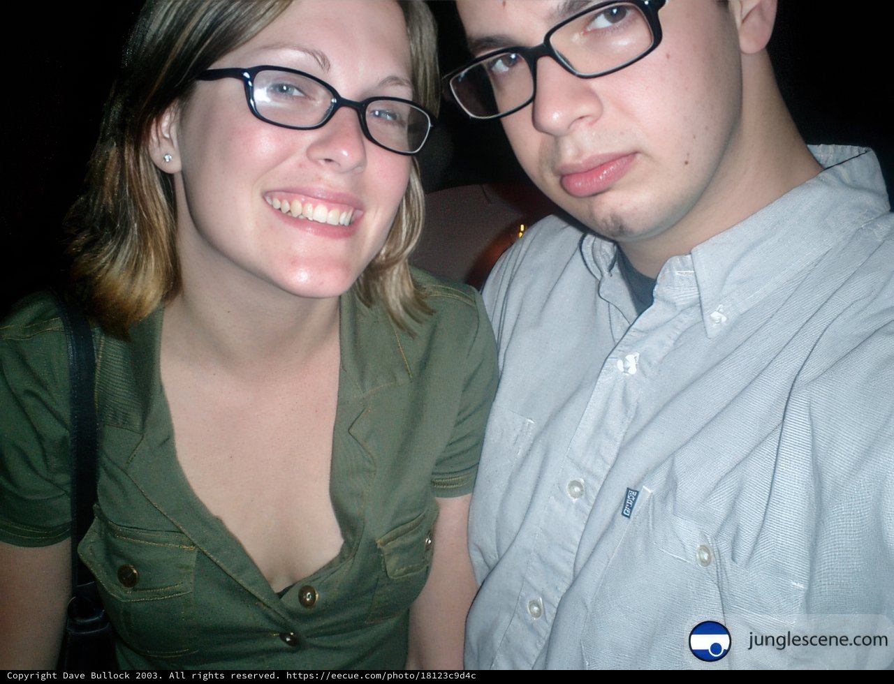 Portrait of Two Smiling Adults