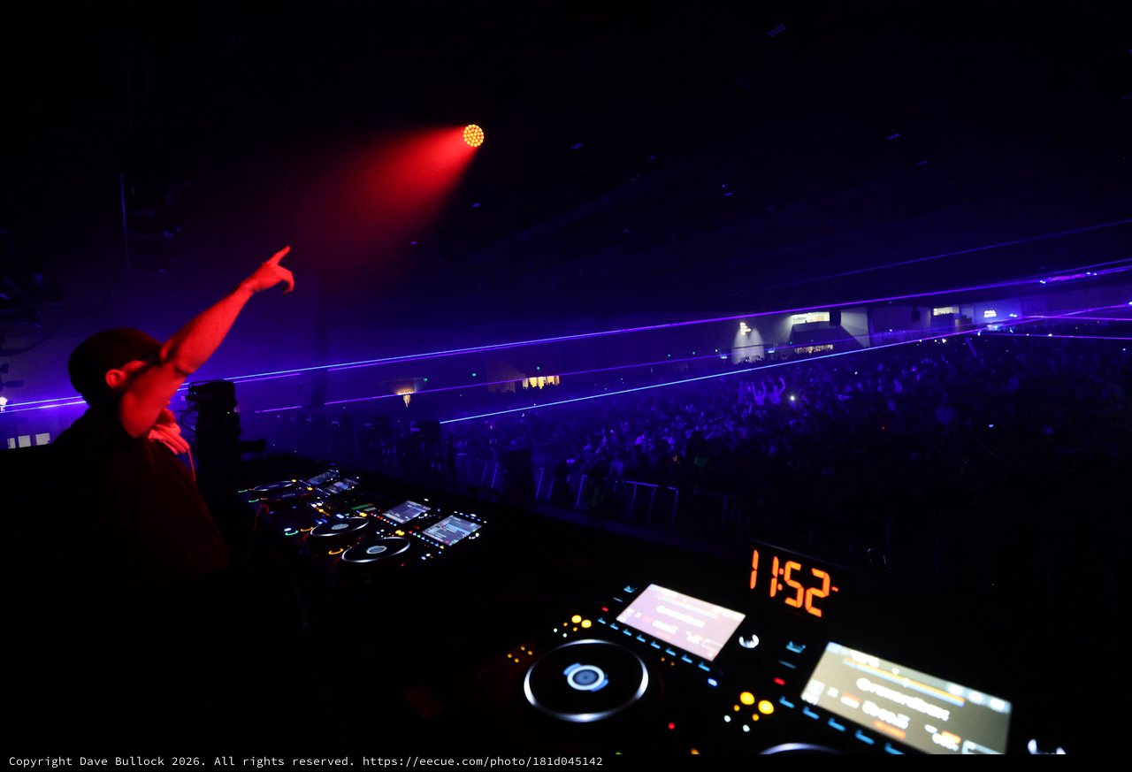 DJ Commands the Crowd at Wobbleland 2026