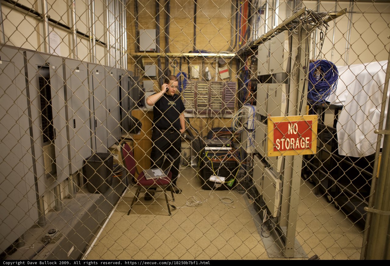 Behind the Fence