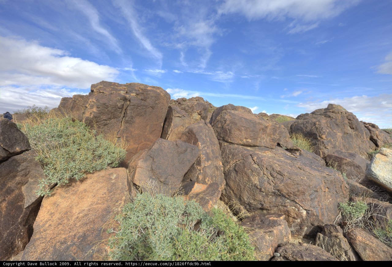 Majestic Rock Formation Against the Blue Skies