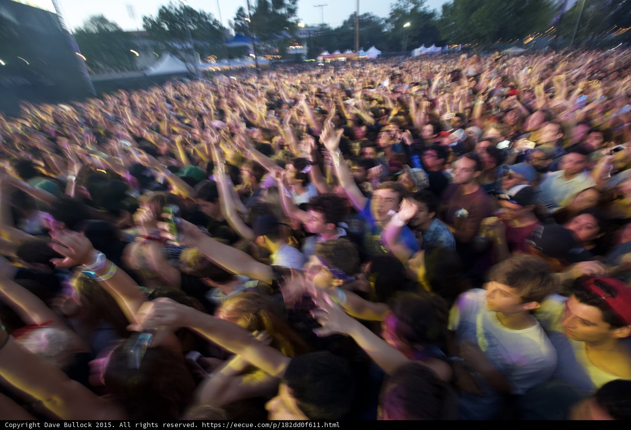 Motion Blur Crowd Dusk