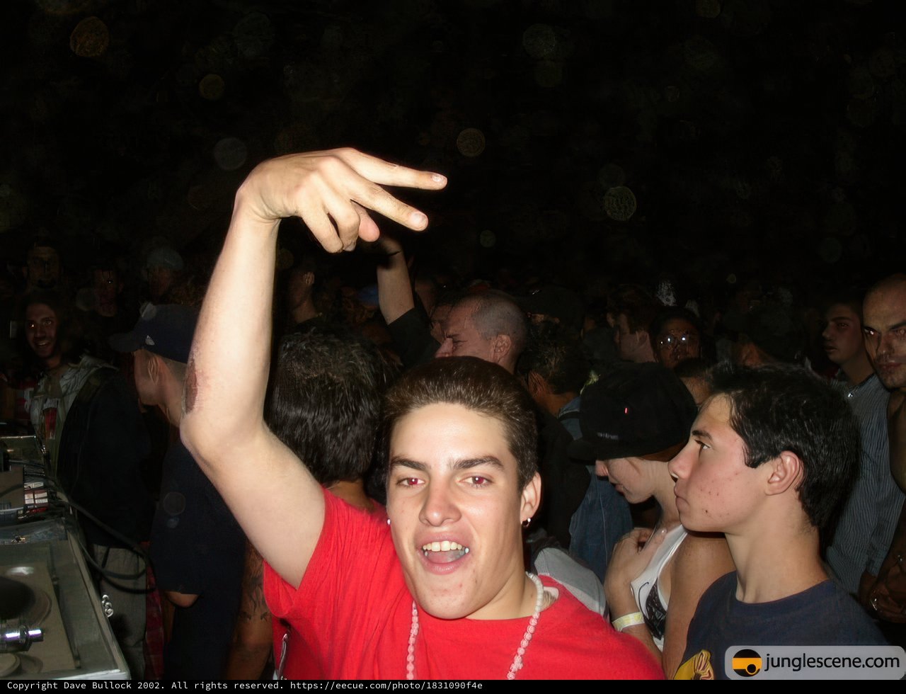 Red Shirted Reveler