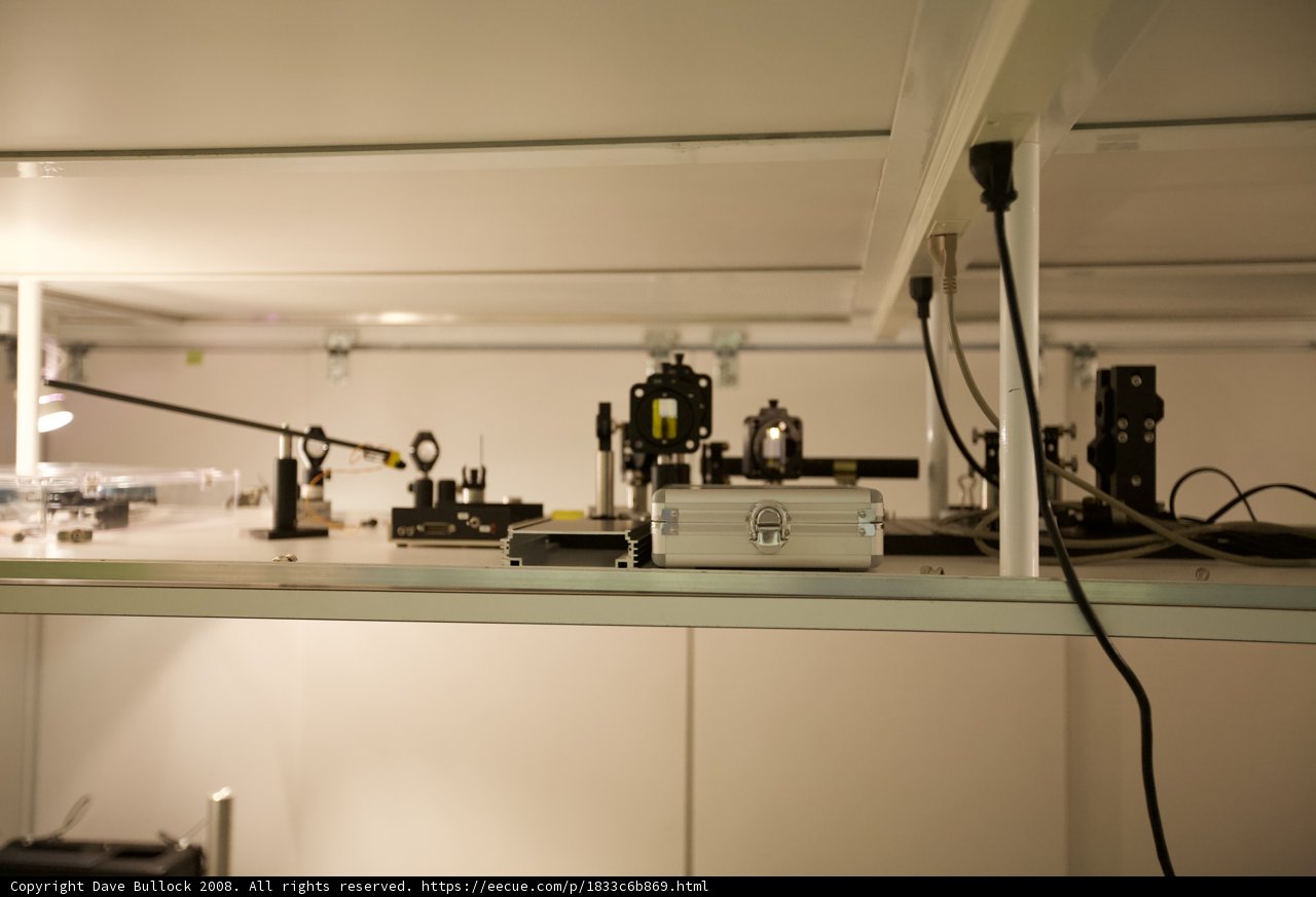 Modern Lab Equipment Display