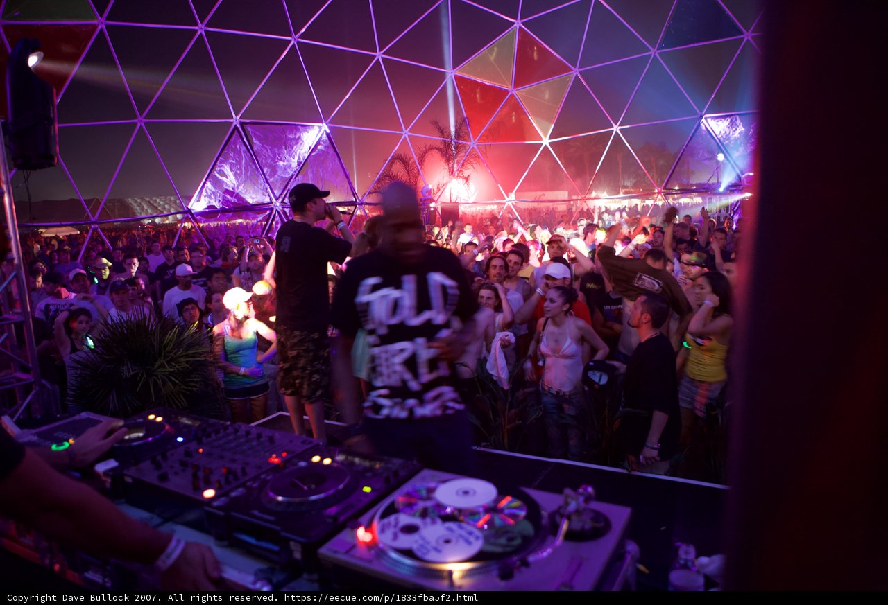 Urban DJ Takes Center Stage at Coachella Night Club
