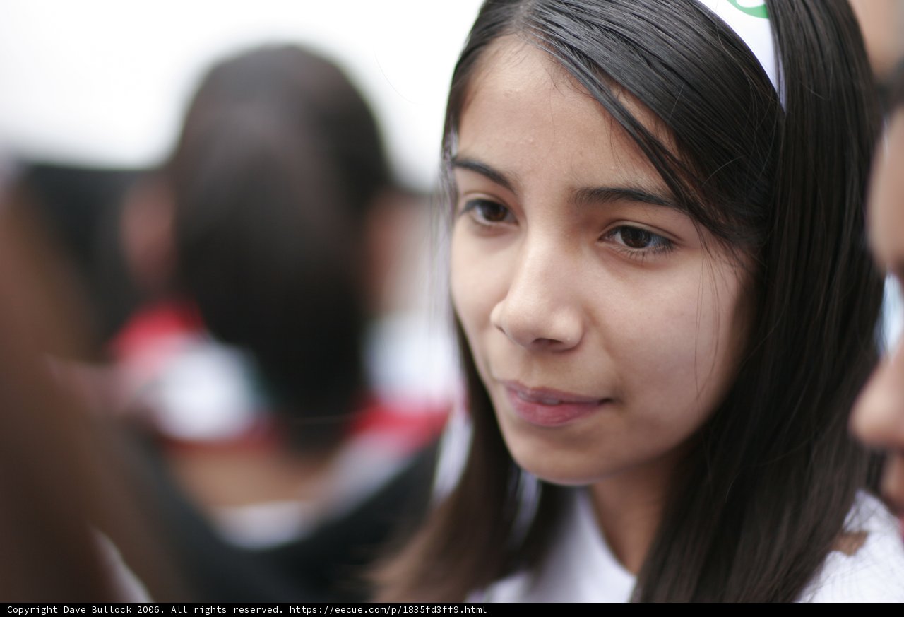 Young Woman Smiling with Headband