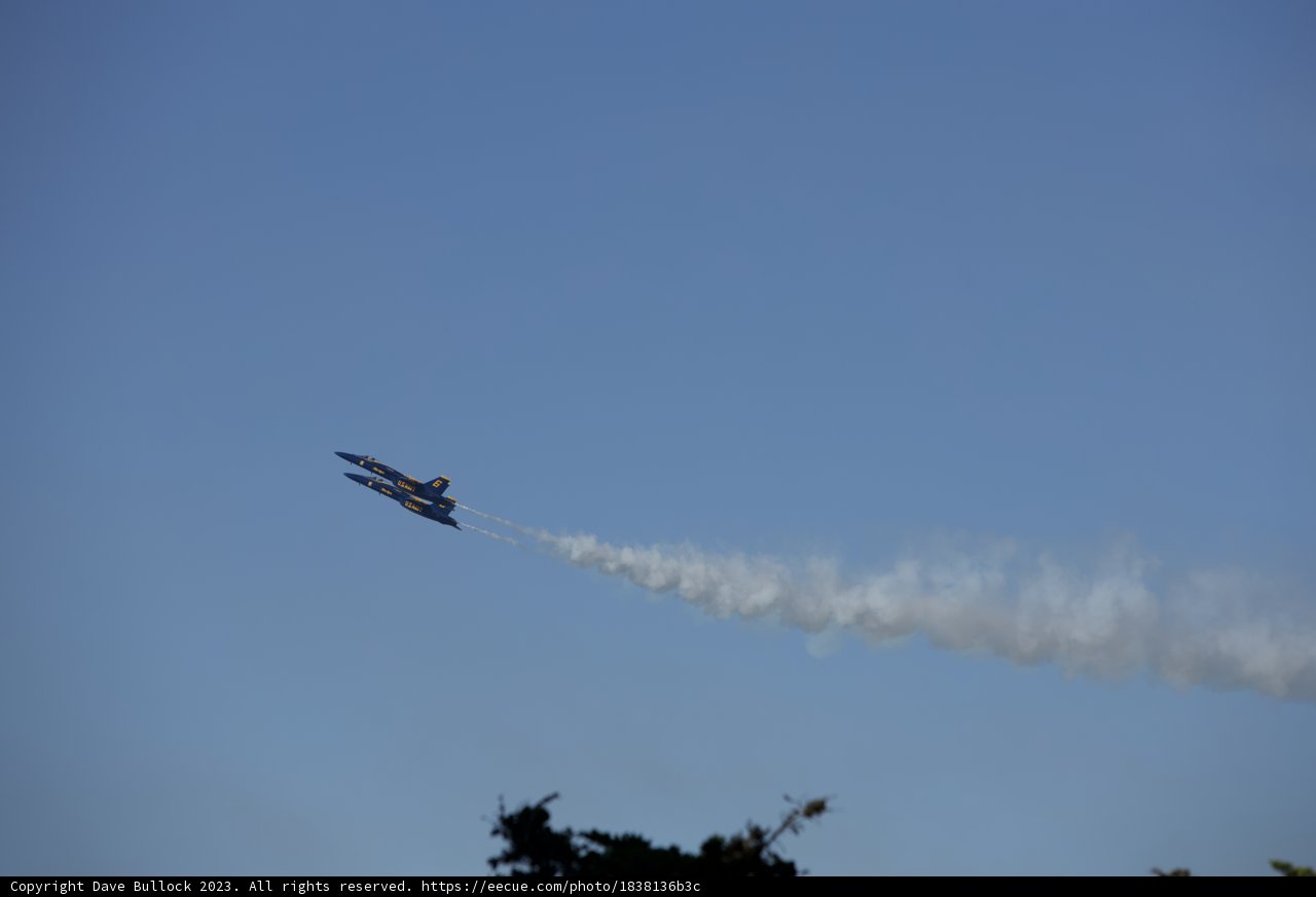 Bird of Steel at the Fleet Week Air Show, 2023