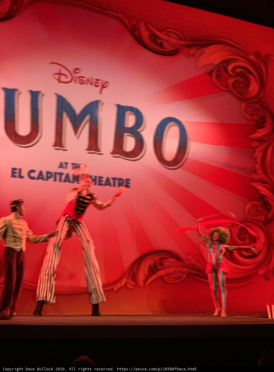 BeBe Zahara Benet Delights the Crowd with Circus Acts at El Capitan Theatre