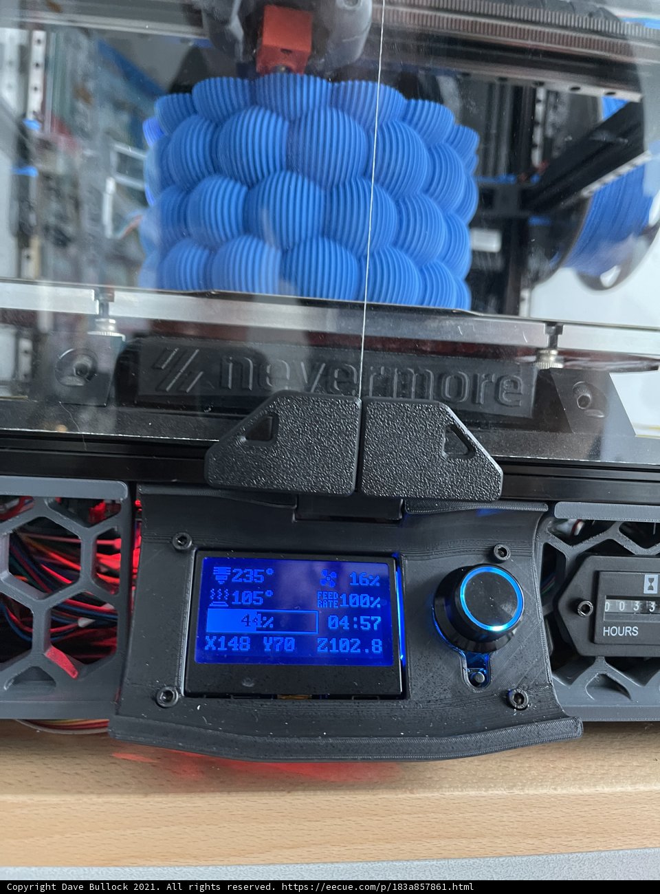 3D Printing in Blue Light