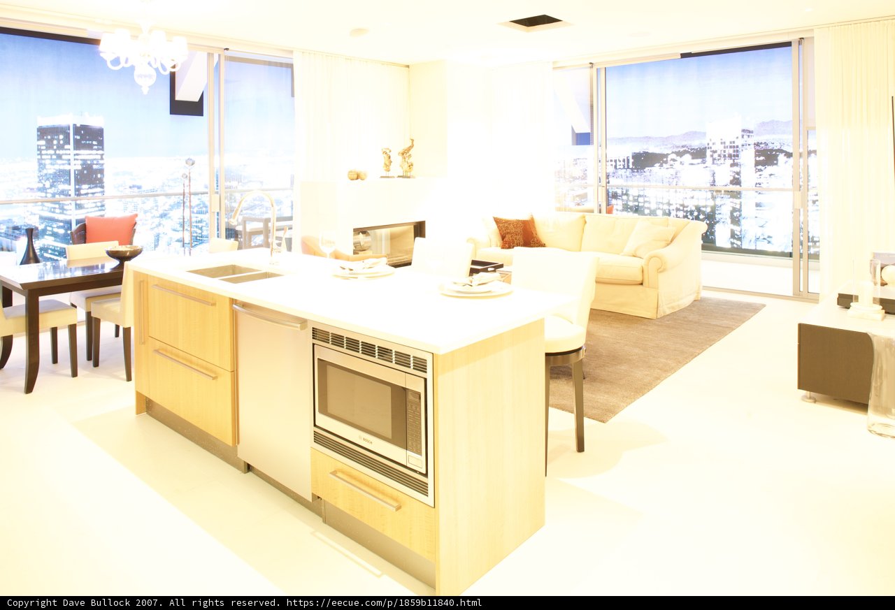 Cozy Kitchen Living Room