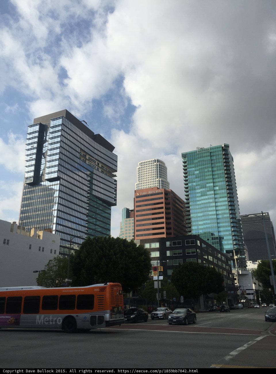 DTLA Towers and Public Transit