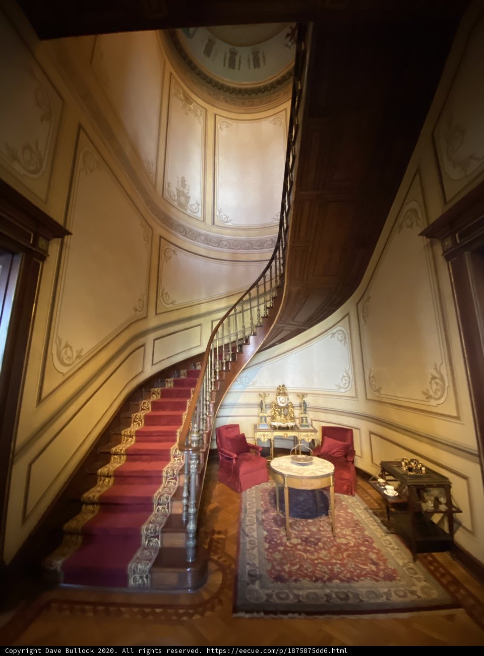 The Grand Staircase of the White House