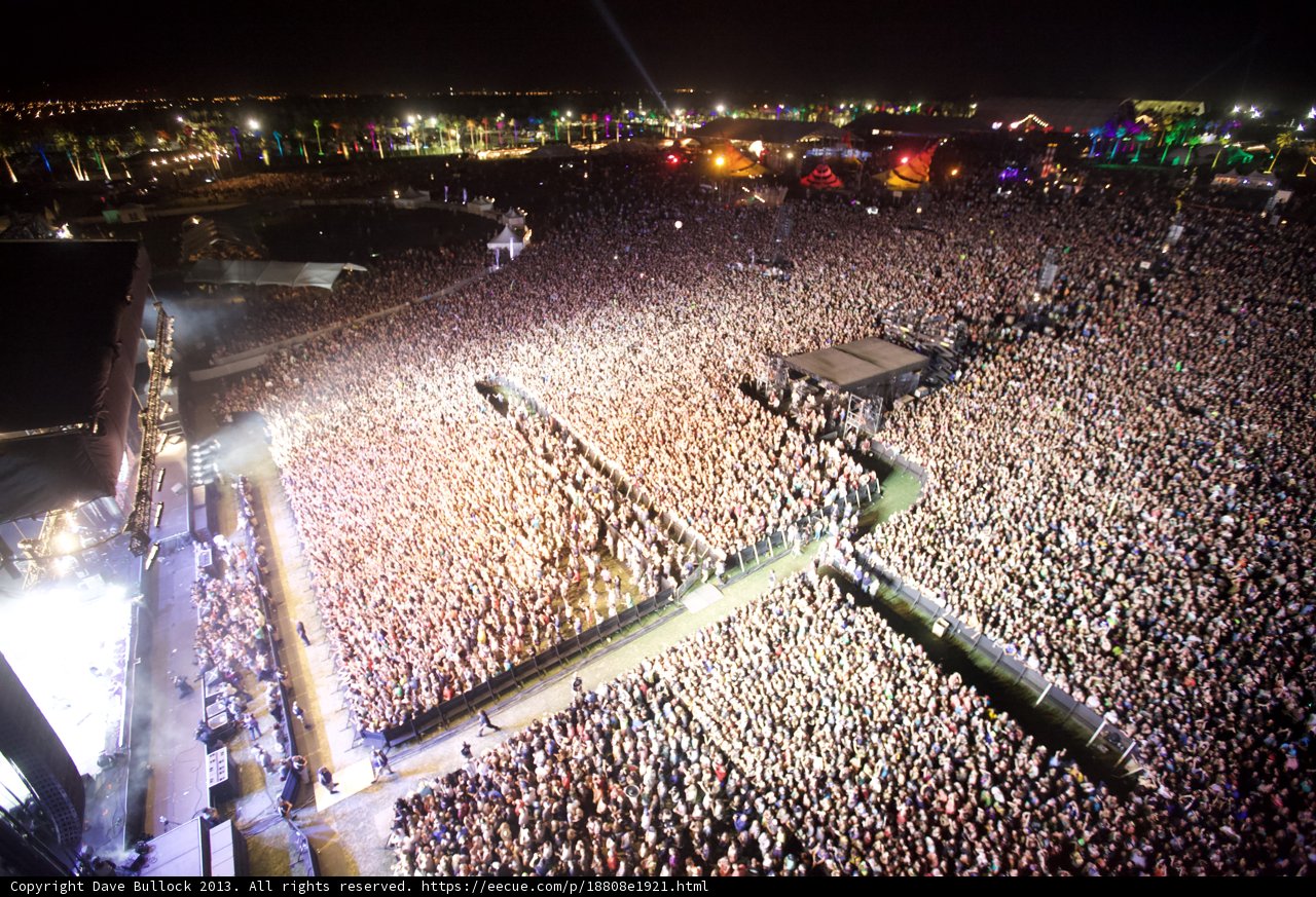 Coachella Night Sky