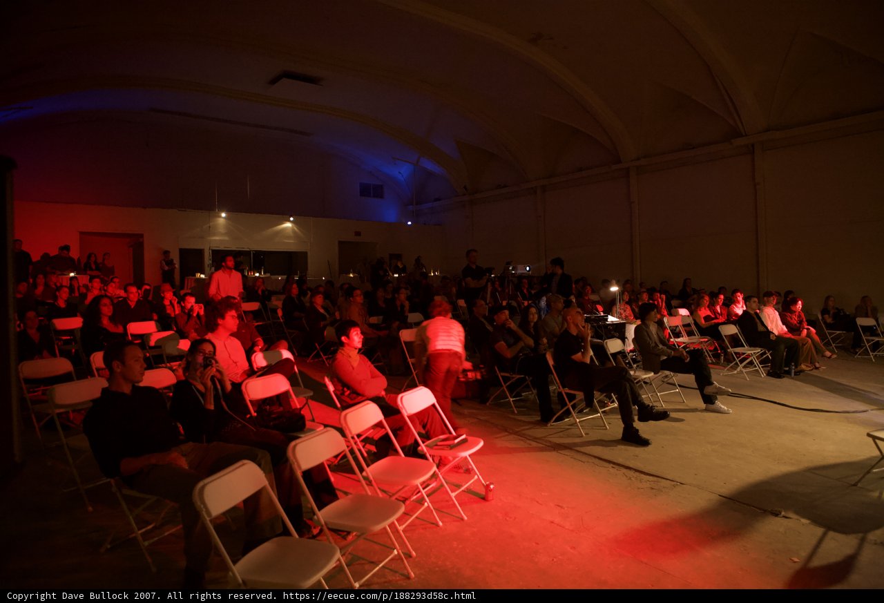 Lights and Crowd in Auditorium