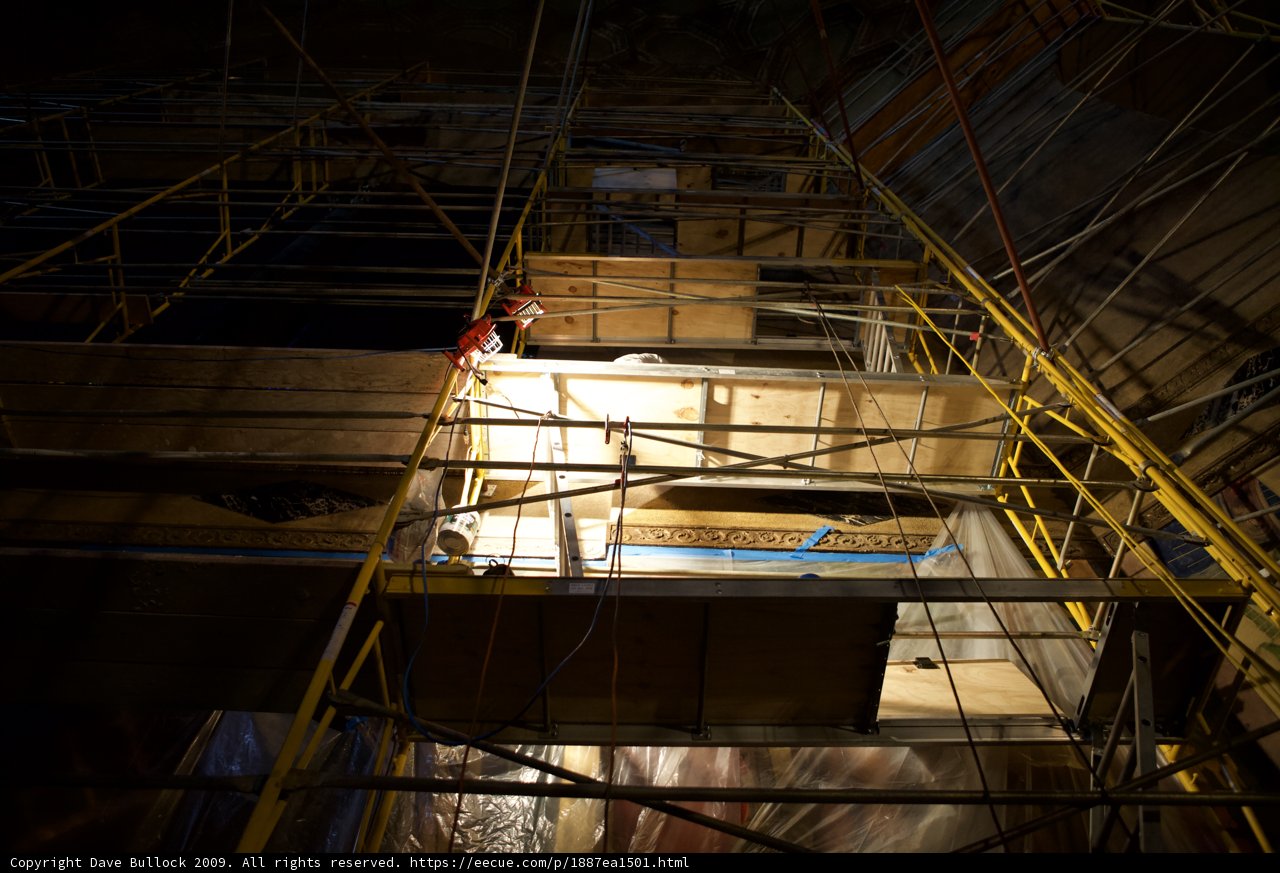 High Above: Working on Scaffolding