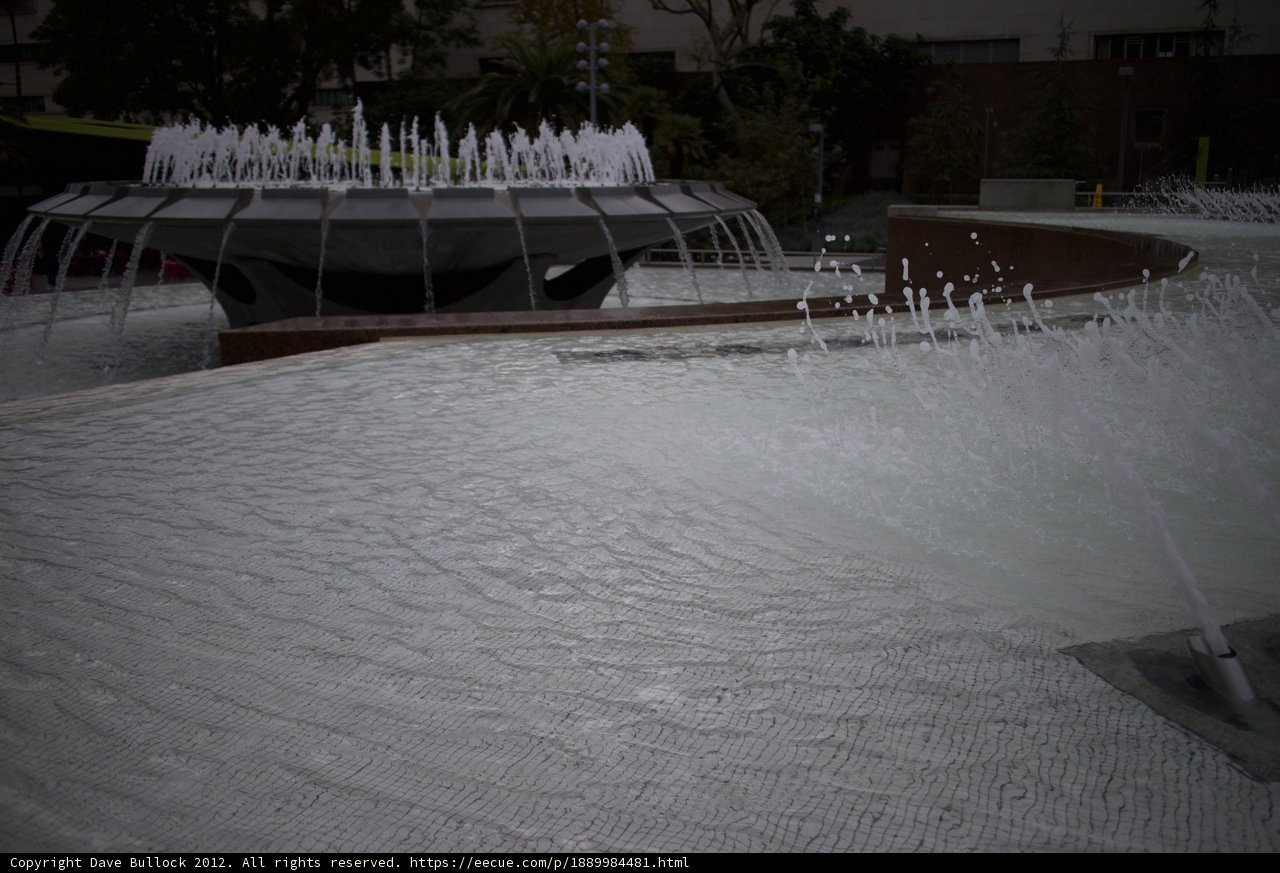 Majestic Fountain in City Park