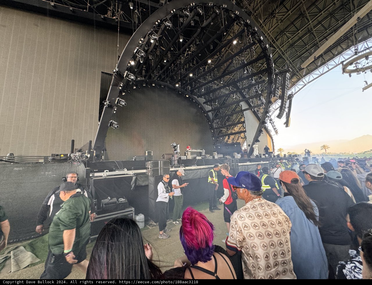 Backstage Bustle at Coachella 2024