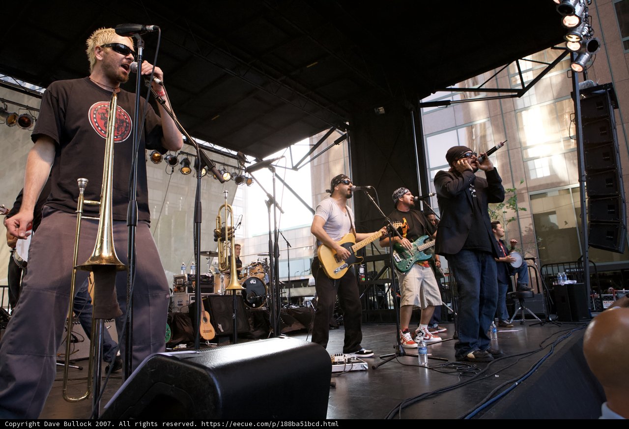 Ozomatli Rocks the Stage with 11-Piece Band and Trio of Guitars