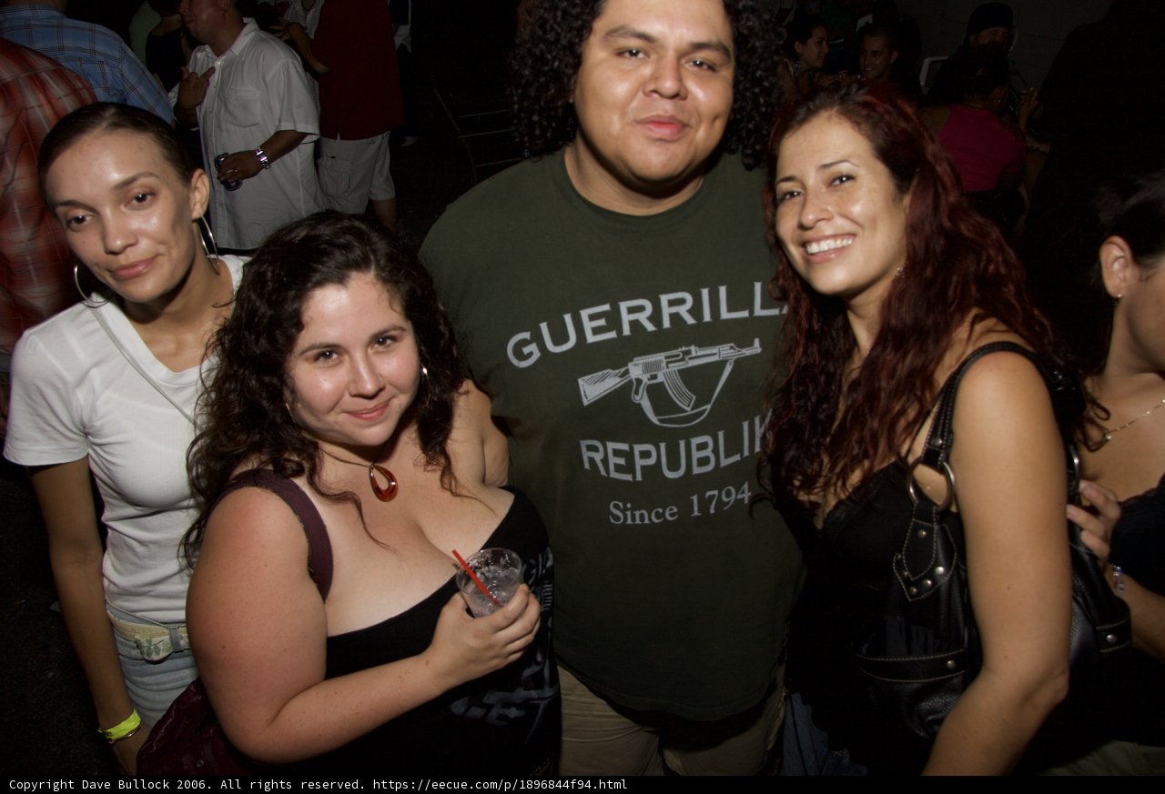 Partygoers Raise the Roof
