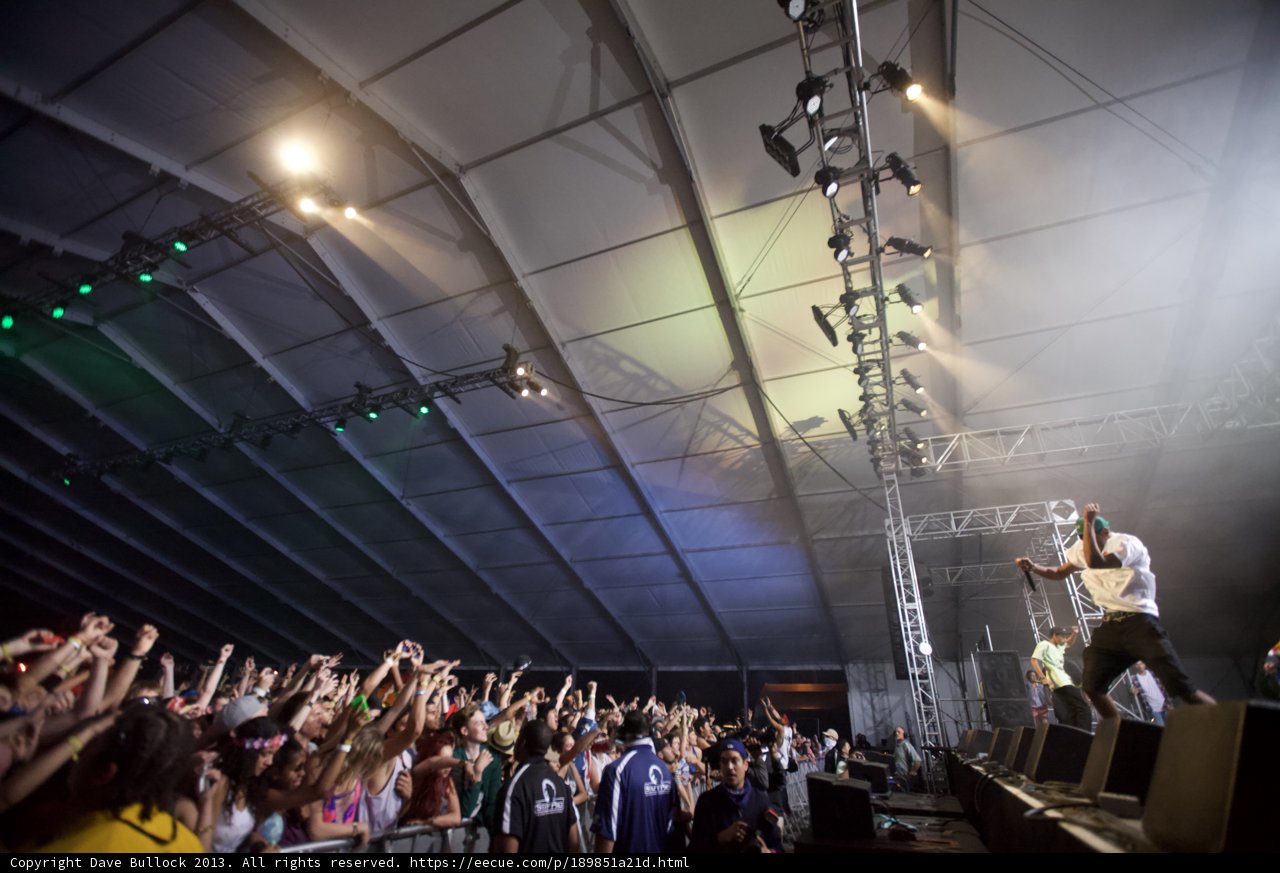The Man on Stage