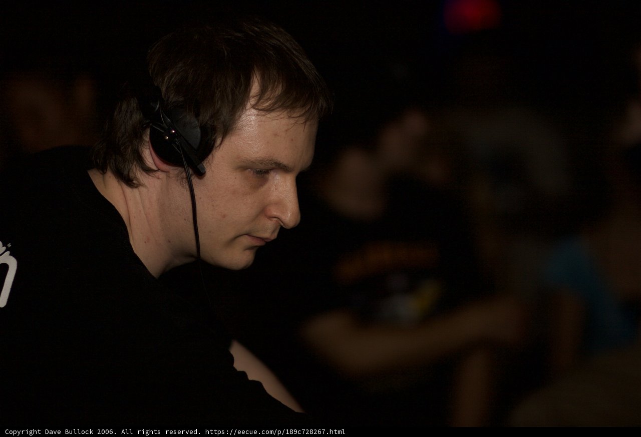 Headbanger at the Respect Tech Itch