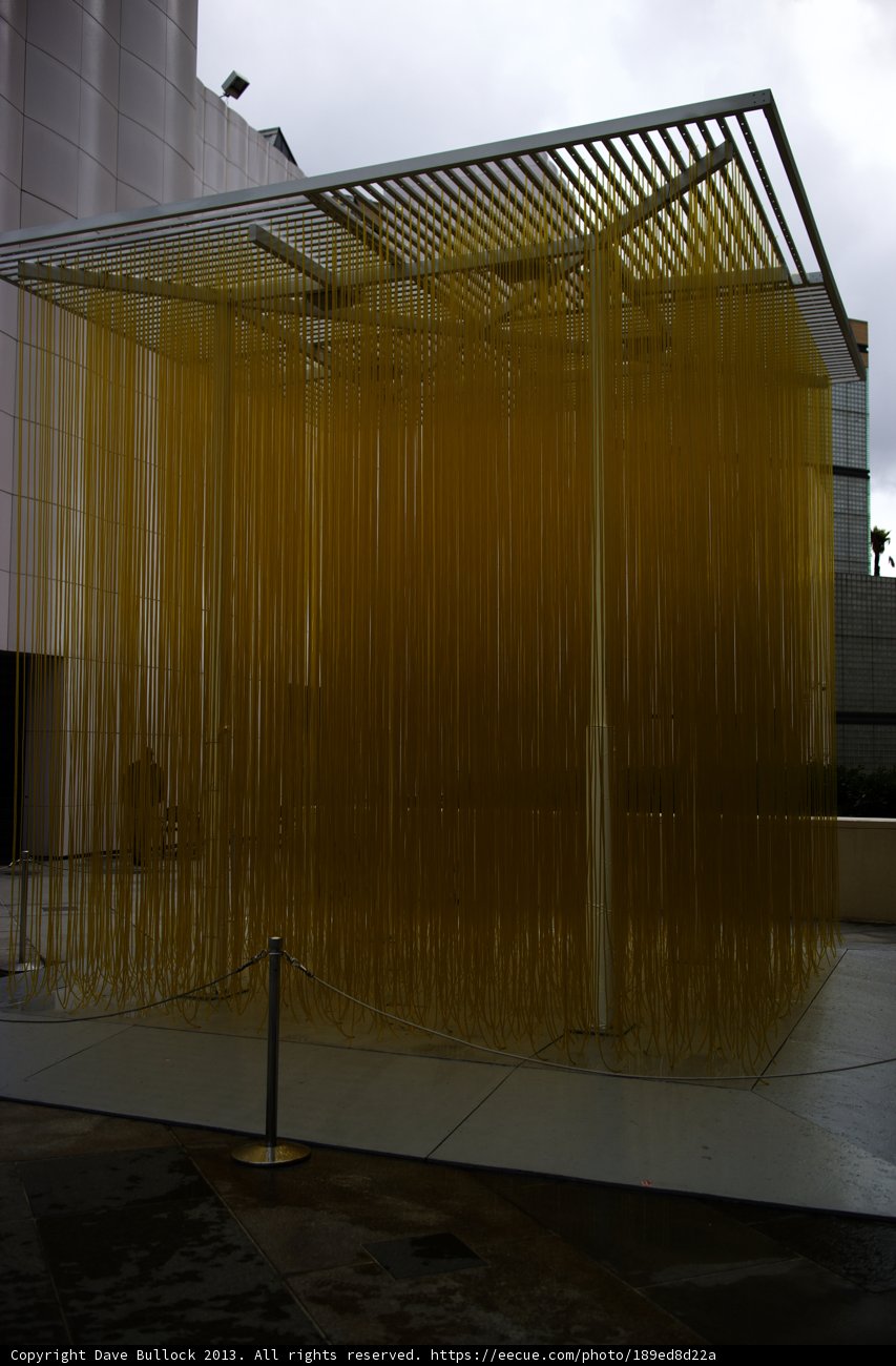 Spaghetti Curtain in Altadena