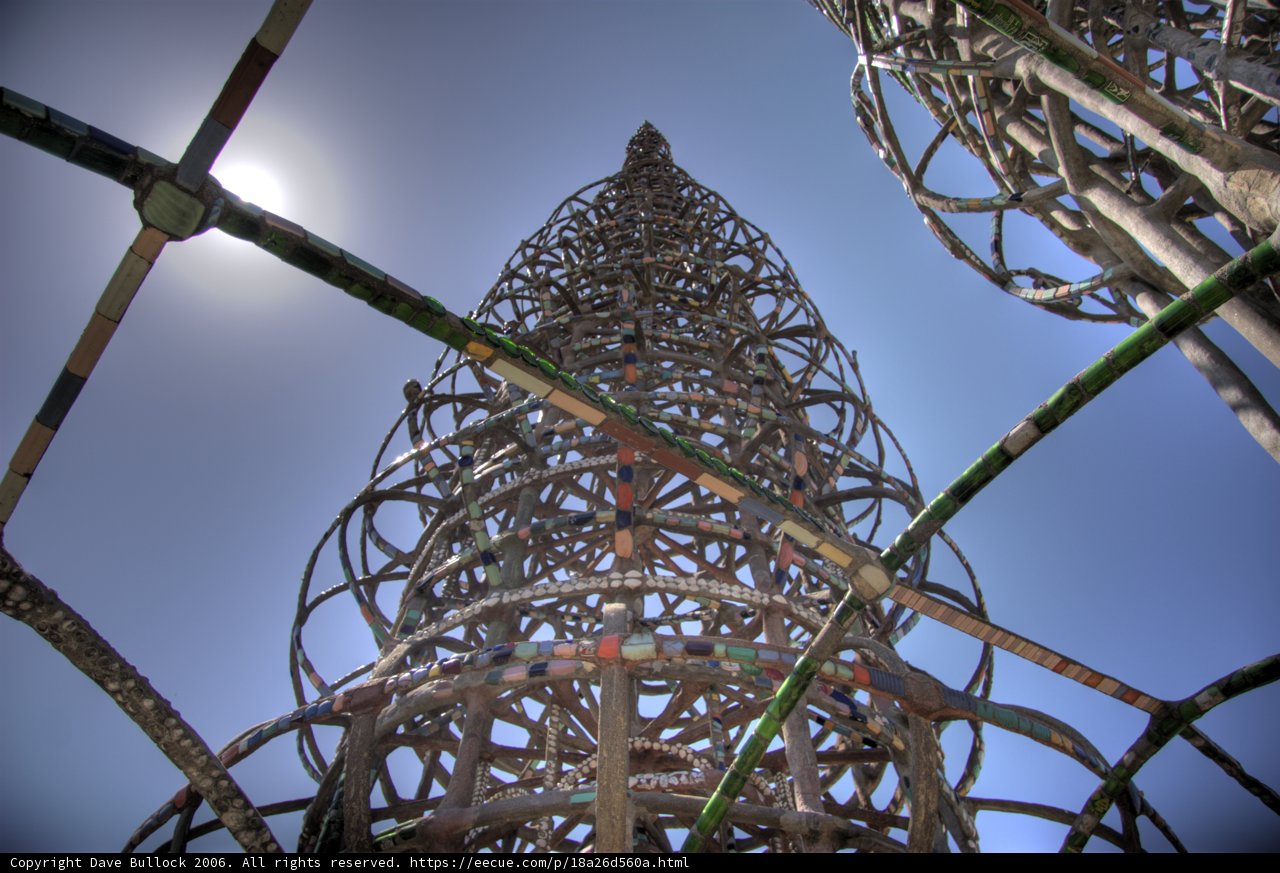 Metal Tower of Shapes